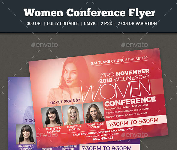 Women Conference Flyer