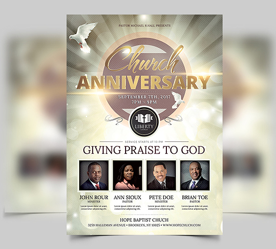 Church Anniversary Flyer2