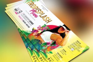 Tropical Party Flyer Template