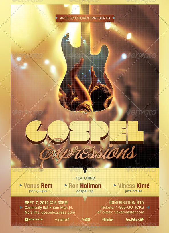 gospel-expressions church Flyer