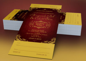 Masquerade Ball Ticket Template