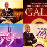 Pastor Appreciation Flyer Templates