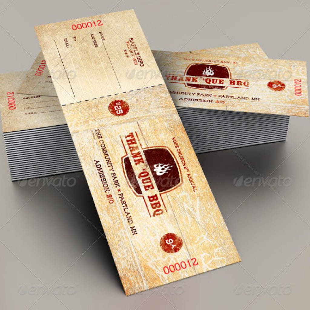 Blue Twilight Tabloid Funeral Program Template - GraphicMule