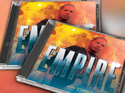 The Empire CD Cover Artwork Template