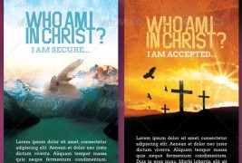 Who Am I In Christ Bookmarker Template