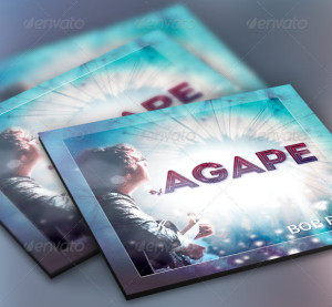 Agape CD Artwork Template