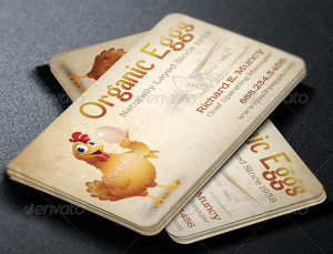 Egg Farmers Business Card