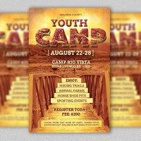 Youth Camp Flyer Template