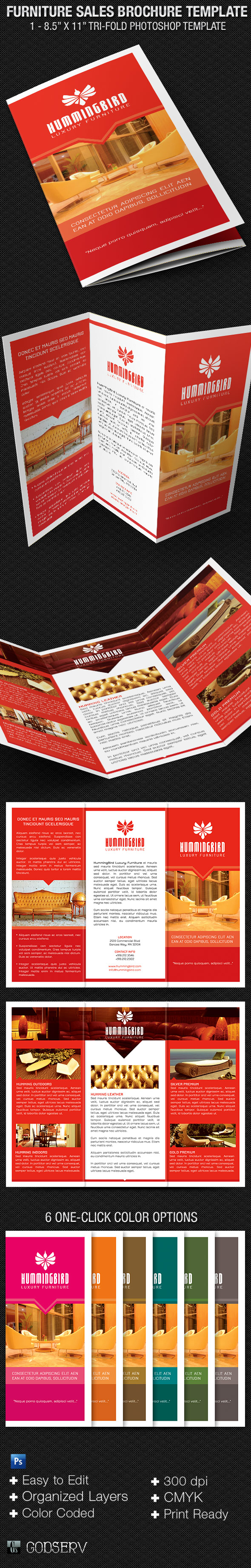 Furniture Sales Brochure Template