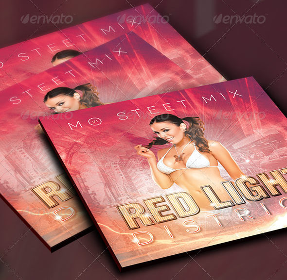 Red Light District CD Artwork Template