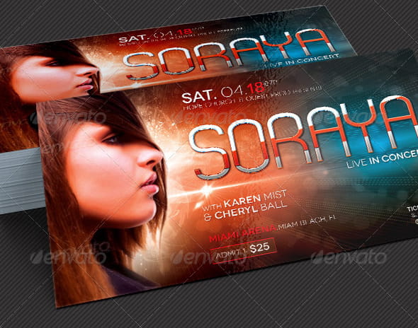Gospel Pop Artist Concert Flyer Template post thumbnail image