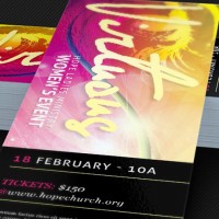 Virtuous Women Church Flyer Template