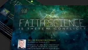 Faith and Science Church Flyer Template