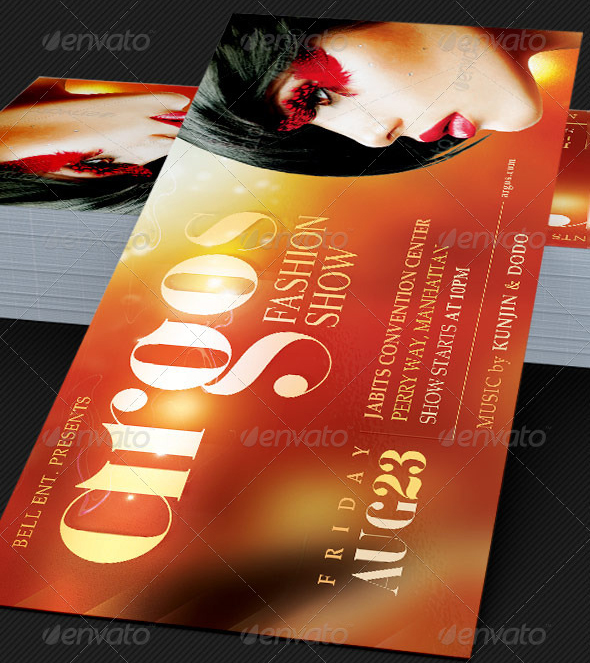 Fashion Show Flyer Template