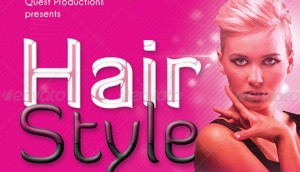 Hair Styles Networking Show Flyer Template