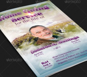 Funeral Service Program Template