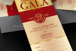 gala ticket