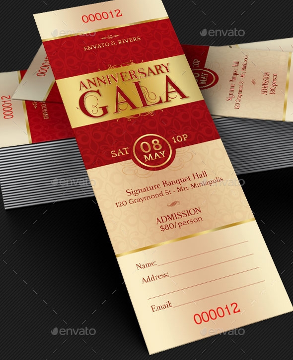 gala ticket