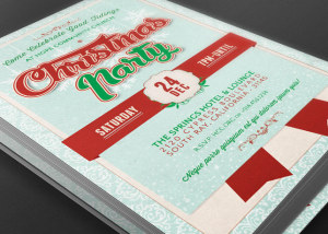 Church Christmas Party Flyer