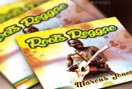 Roots Reggae CD Artwork Photoshop Template