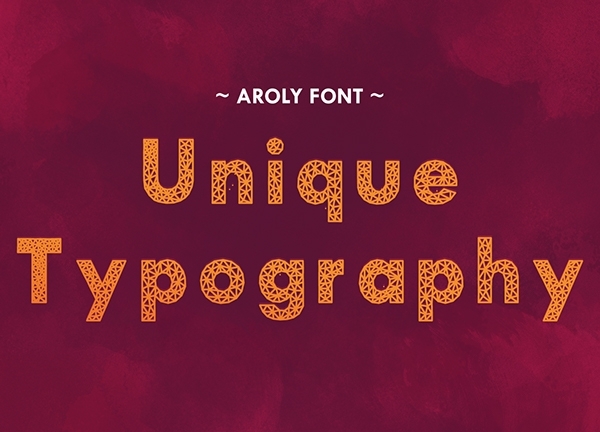 Aroly Font