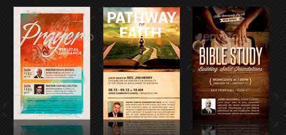 Church Growth Flyer Template Bundle