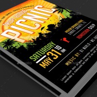 Tropical Picnic Flyer Template