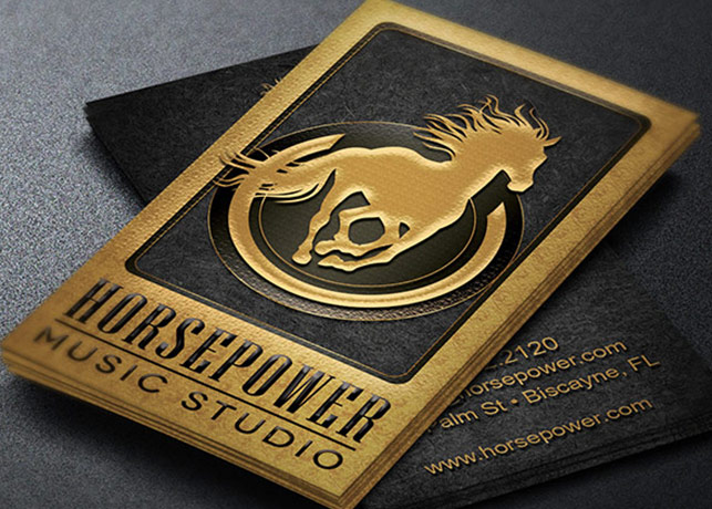 Music Studio Business Card Template