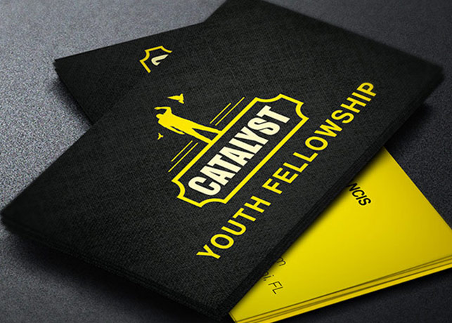 Youth Fellowship Business Card Template