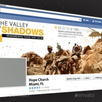 Valley of Shadows Facebook Timeline Cover Template