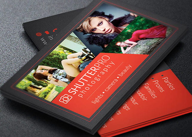 Photography Business Card Template