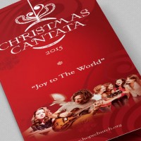 Christmas Cantata Brochure Template