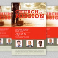 Church Missions Flyer Template