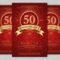 Anniversary Flyer Template