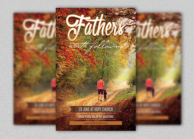 Fathers Day Flyer and Poster