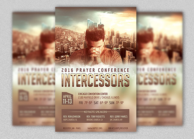 rayer Conference Flyer and Poster Template