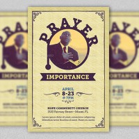 Prayer Importance Flyer and Poster Template