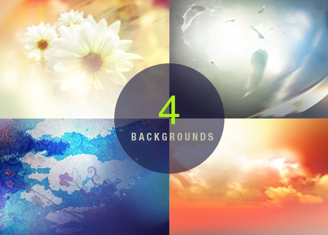 High Resolution Photoshop Backgrounds Templates