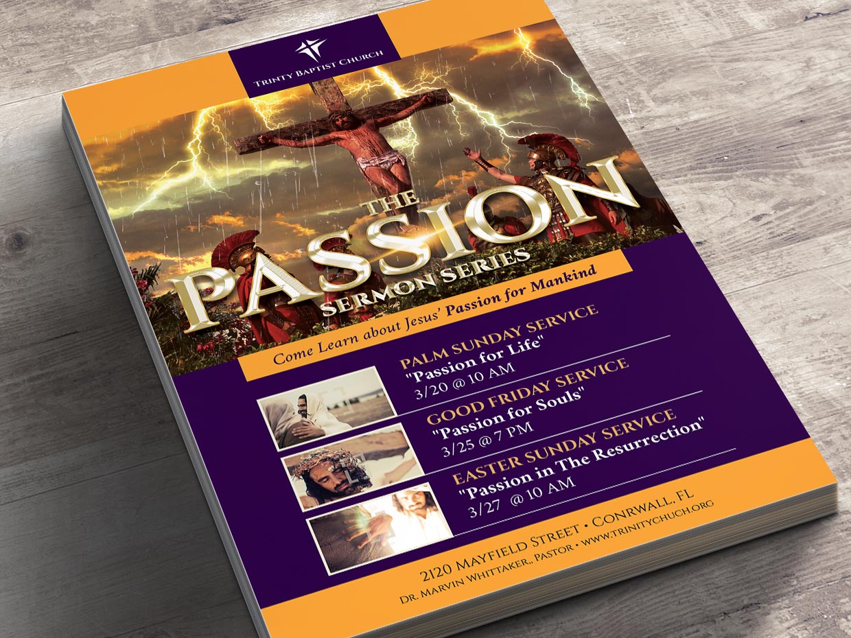 Passion Flyer and Poster Template