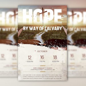 Hope Church Flyer Poster Template