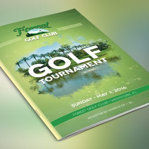 Golf Brochure Template