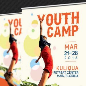 Youth Camp Banner Template