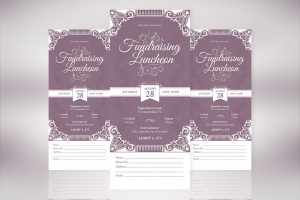 Vintage Luncheon Ticket Template