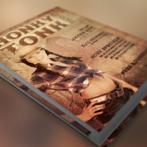 Honky Tonk Tuesday Flyer Template