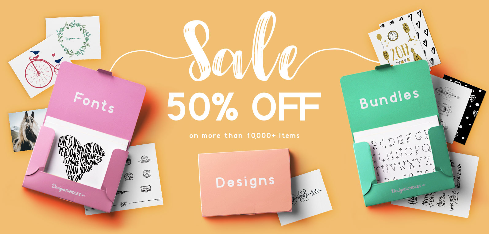 Black Friday Sale Save 50% on Graphics Templates