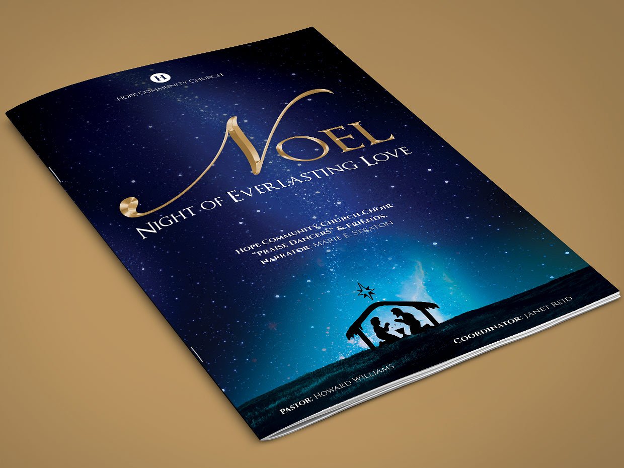 Noel Christmas Brochure Template