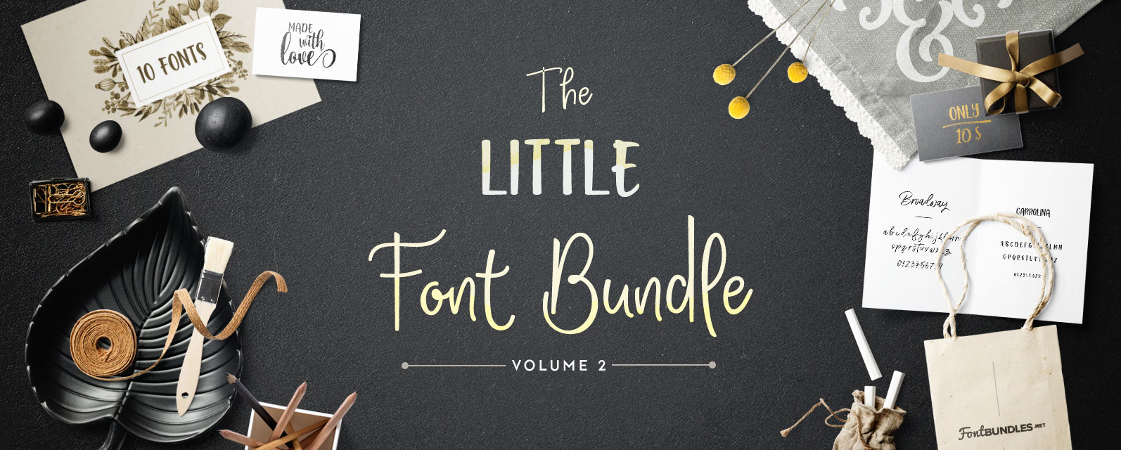 Little Font Bundle Volume II