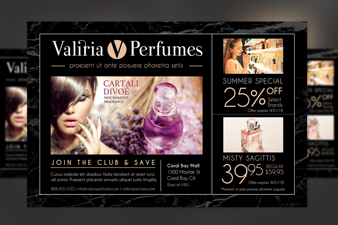 Perfume Store Flyer Template