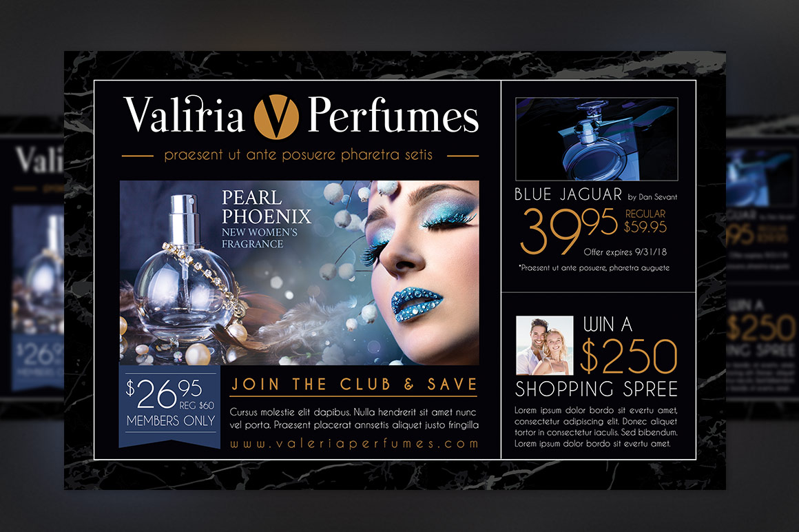 Perfume Club Flyer Template