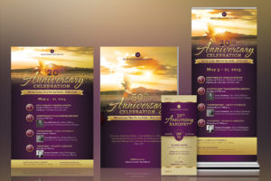 Church Anniversary Template Kit